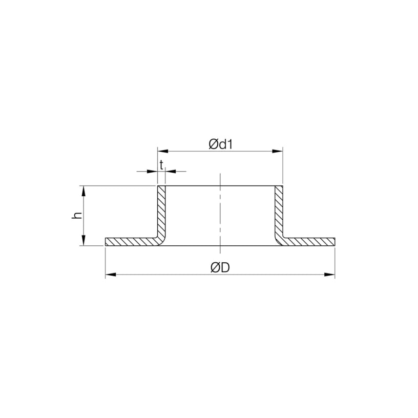 Paslanmaz Yaka Teknik Resim 01