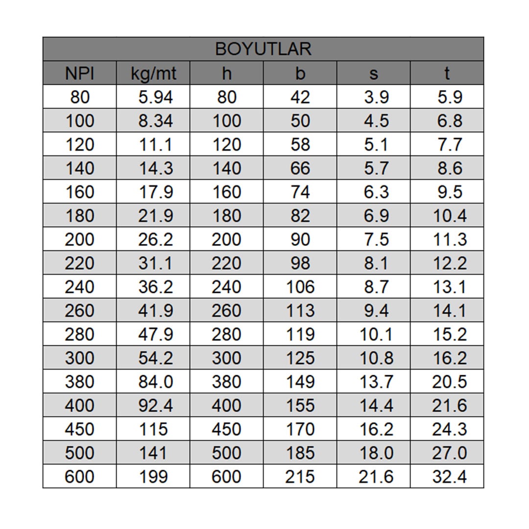 NPI Profil Tablo 02